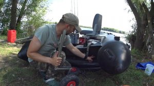 Транцевые колеса для лодки пвх нднд без сверления транца. Плюсы минусы.