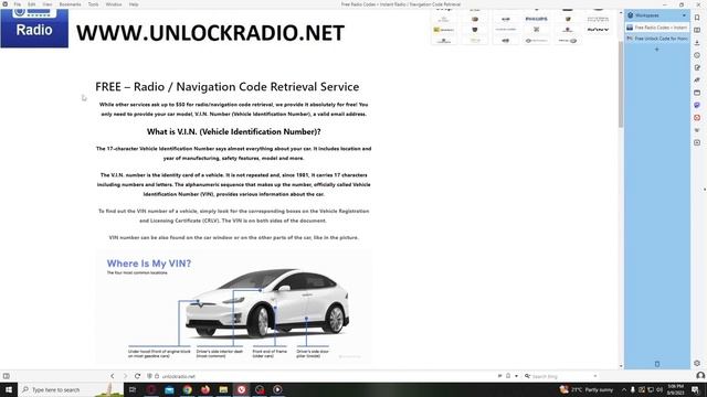 Unlocking Ford 6000CD RDS EON Radio смотреть онлайн