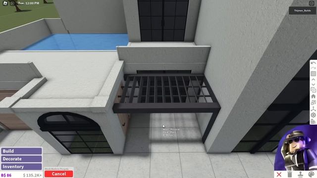 BLOXBURG: Modern Tropical Home Speedbuild | Roblox House Build