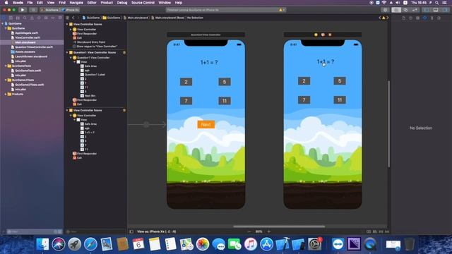 ICT SCHOOL - IOS FOR KIDS (EasyQuizGame) смотреть онлайн