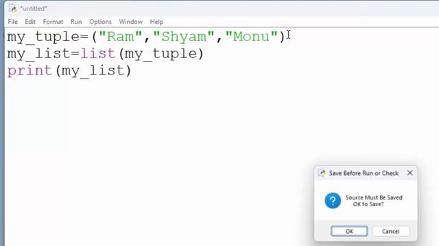 Convert tuple to list in python tutorial in hindi@COMPUTEREXCELSOLUTION смотреть онлайн
