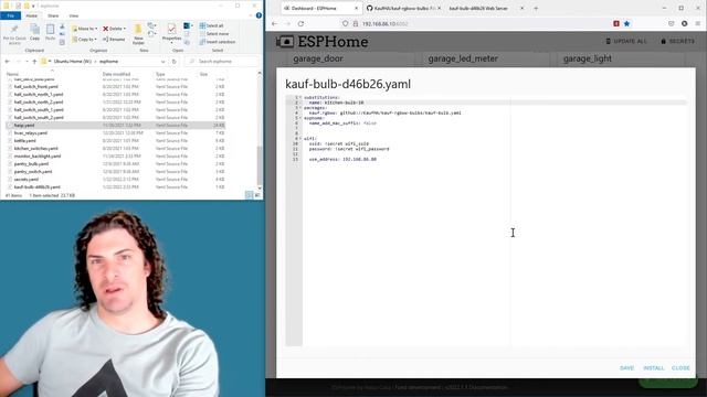 ESPHome Dashboard Import for Easy Updates and Renaming смотреть онлайн