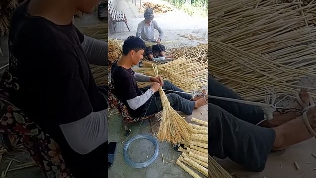 Как делают веники в Узбекистане смотреть онлайн