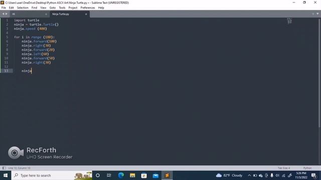 ASCII Art in Python using Python Turtle Graphics #coding #python #asciiart #turtlegraphics @codeme2 смотреть онлайн