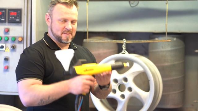 Технология покраски дисков порошковой краской. Полезные советы. смотреть онлайн