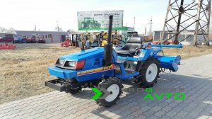 Японский трактор для дачи и огорода ISEKI TU160 помощник для фермера навесное оборудование