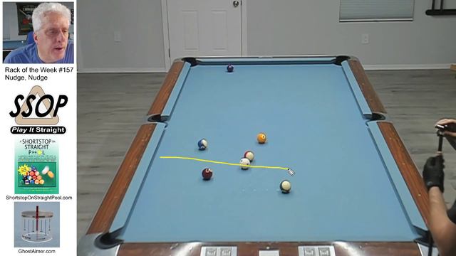 Rack of the Week 157, Straight Pool Instruction with John Schmidt смотреть онлайн