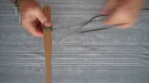 Оплетка одинарным узлом рукоятки ножа. Paracord