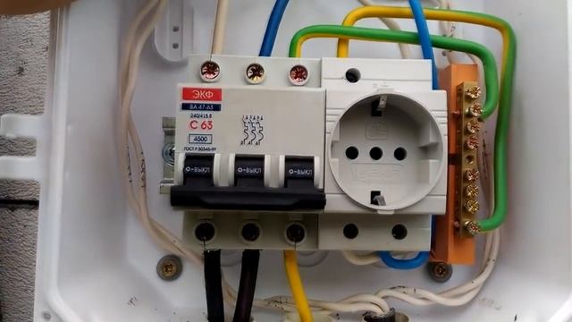 Монтаж щитка ввода СИП и счетчика своими руками