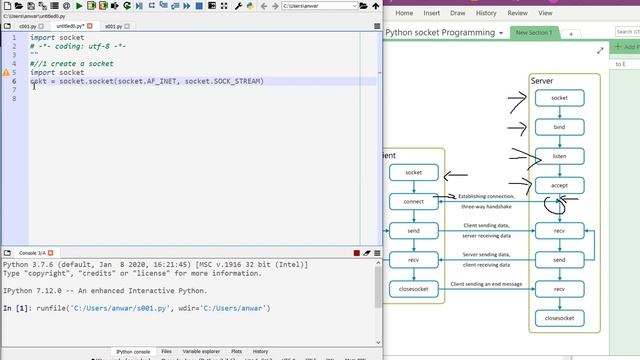 Python sending a string from a client to a server 01 смотреть онлайн