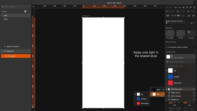 Sketch | convert light to dark mode | Sketch extension смотреть онлайн