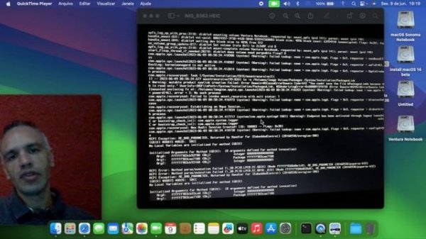 Opencore 0.9.3  e macOS Sonoma 14 beta1