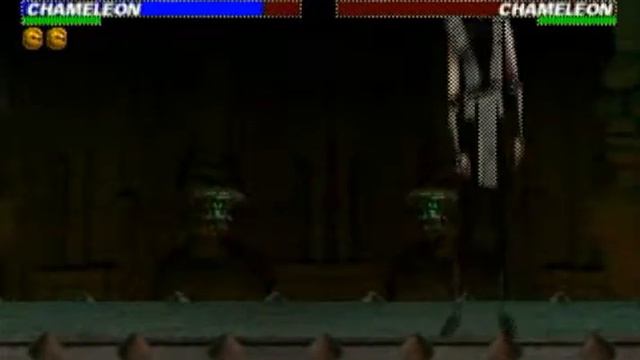 Mortal Kombat Trilogy - Saturn - Chameleon - Human Smoke - Fatality 1 смотреть онлайн