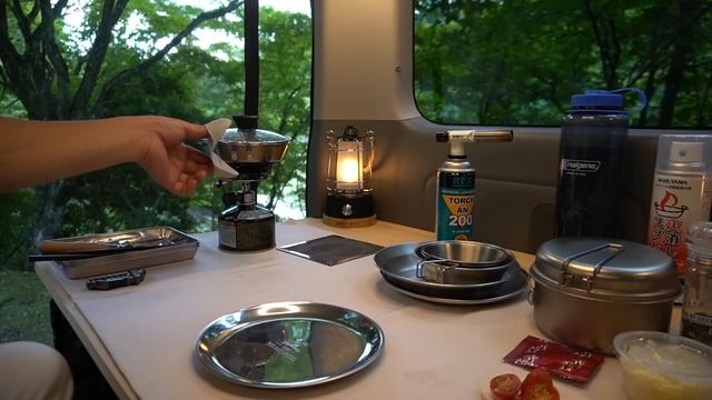 [45] ハイエース車中泊の旅｜快適なDIY秘密基地で癒されリラックス｜ASMR смотреть онлайн