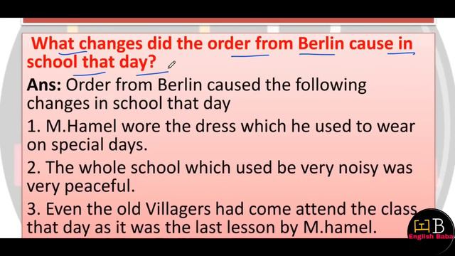 The last lesson question answer | Class 12 english chapter 1 question answer смотреть онлайн