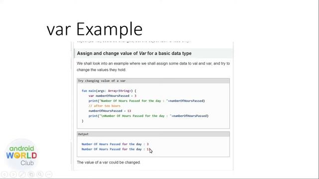 What is var and val data type? смотреть онлайн