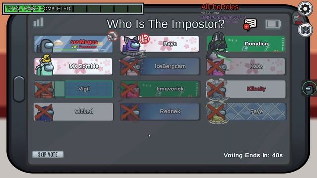 AMONG US but I am Scorpion! NEW MOD! смотреть онлайн