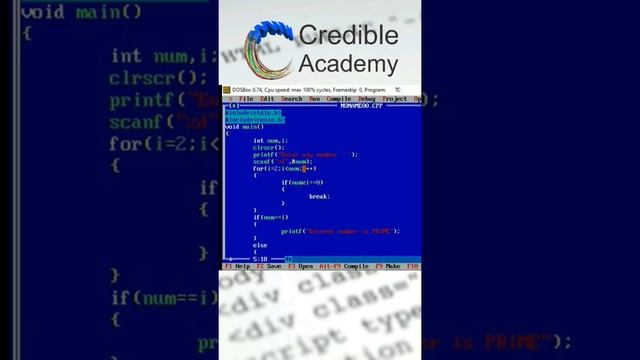 Check prime number in C programming language смотреть онлайн