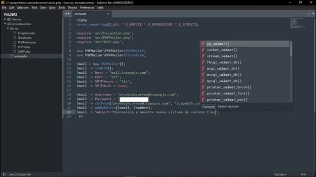 Envío de correo SMTP en PHP (Parte 3) смотреть онлайн