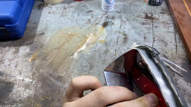 Восстановление квадроцикла ЧАСТЬ 1 (фонари)