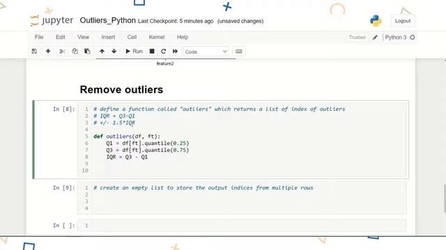 How to remove outliers in Python? | For multiple columns | Step by step ♥ смотреть онлайн