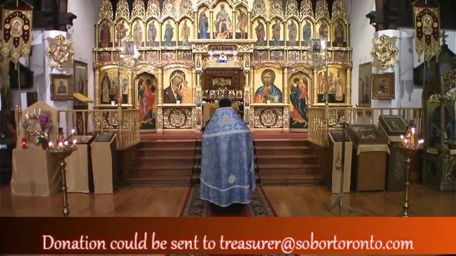 Молебен с акафистом ко Пресвятой Богородице пред Ее иконой «Неупиваемая Чаша» смотреть онлайн