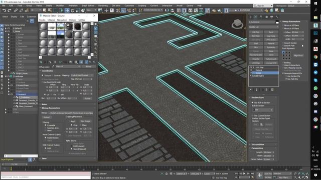 Урок 12 - Моделирование поверхностей ландшафта смотреть онлайн