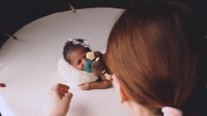 Фотосессия новорожденного, алгоритм съемки новорожденных, обучение съемке новорожденных