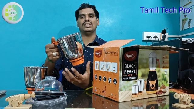 Pegion Black Pearl Mixer Grinder Unboxing and Review in Tamil | TTP смотреть онлайн
