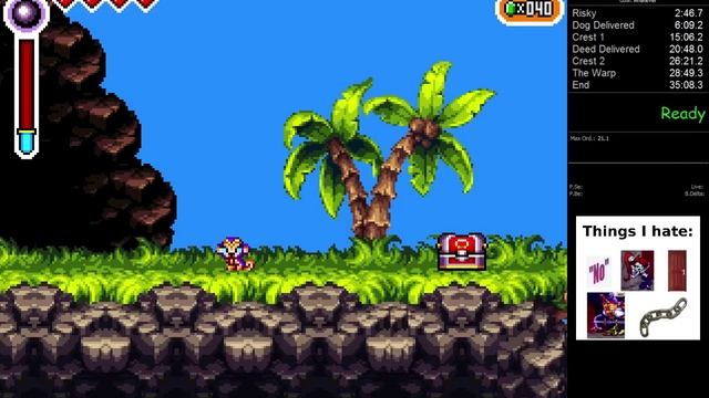 OLD Shantae: Risky's Revenge DX Any% Speedrun Guide