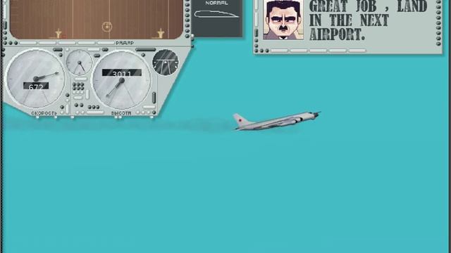 Tu 95 airplane flash game: level 4 (of 6) passed смотреть онлайн