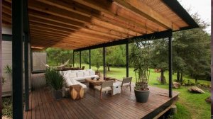 Освещение террасы \ подсветка террасы