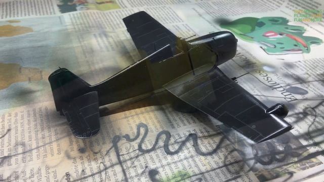 Grumman F6F-5N Hellcat Nightfighter 1/72 Eduard 7434 Model Build | RWO Models смотреть онлайн