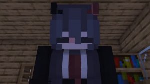 Shrinking in a front of girlfriend (Giantess minecraft animation)