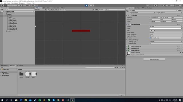 Making An Standing Active RAGDOLL in Unity! смотреть онлайн
