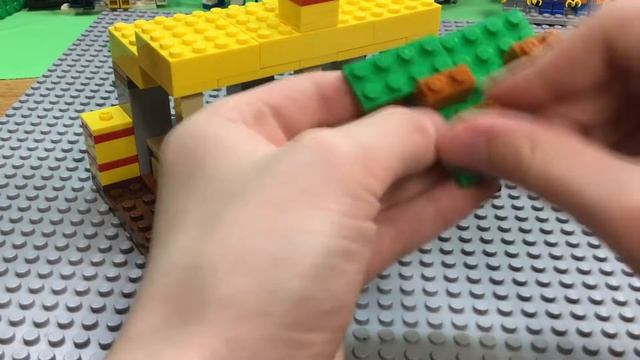 LEGO Майнкрафт "конюшня". Обзор набора 21171 смотреть онлайн