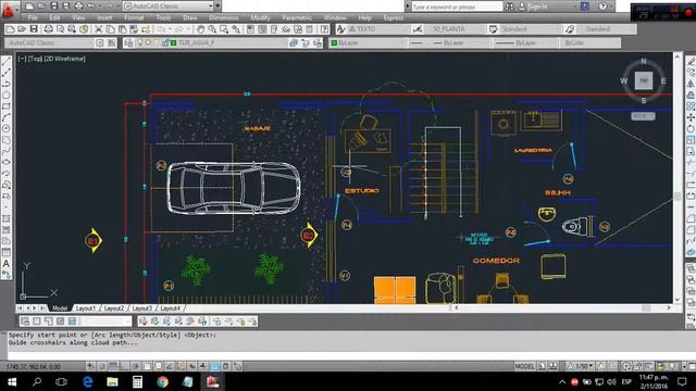 Comando Revision cloud en Autocad смотреть онлайн