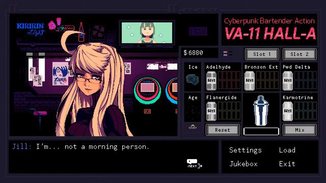 Let's Play VA-11 Hall-A: Cyberpunk Bartender Action- Part 5: Hacker Friend смотреть онлайн