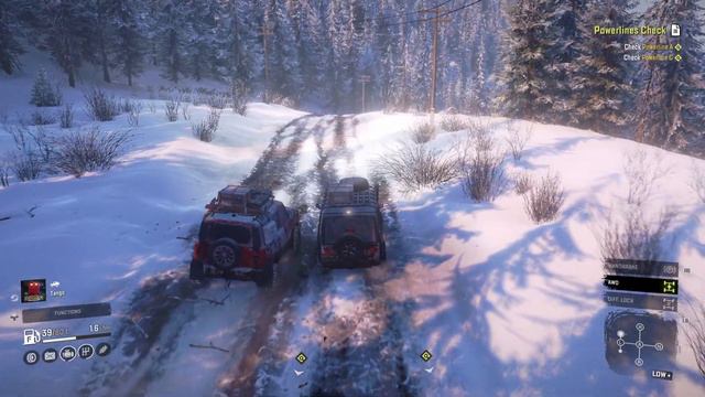 I Didn't Check The Power Lines // Snowrunner with Truckertango S02 E05 смотреть онлайн