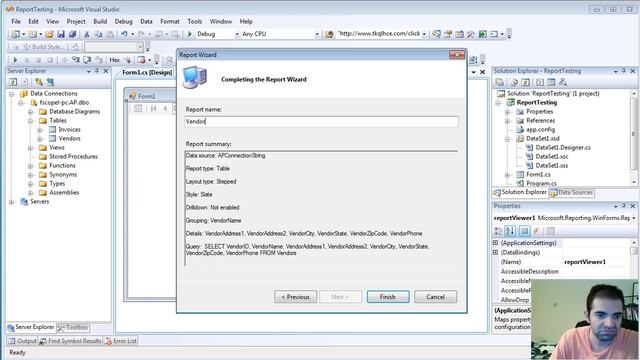 Creating Reports in C# - Part 1 of 2 смотреть онлайн