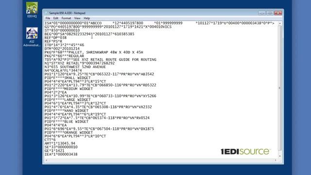 What is EDI - the basics of reading an EDI document. смотреть онлайн