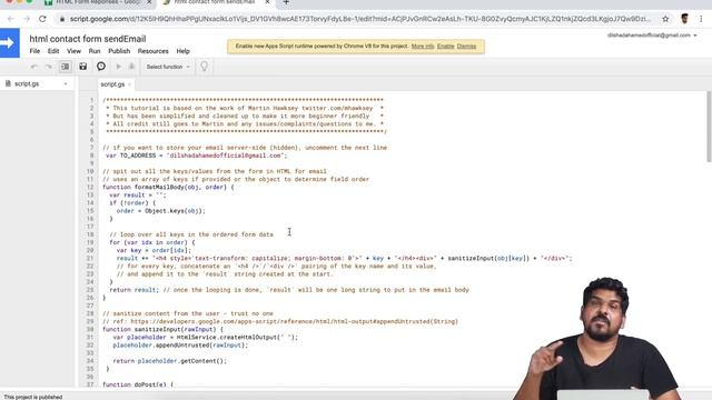Static Website HTML Form Submission to Mail or Google Sheet | Web Designing Challenge смотреть онлайн