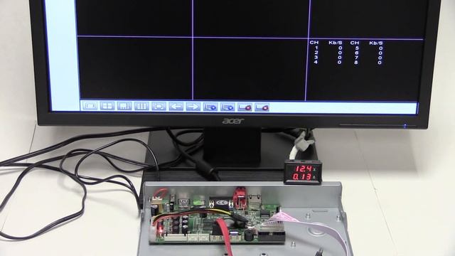 Фактическое энергопотребление IP видеорегистратора Polyvision PVDR-8NR2 Rev.B без жесткого диска смотреть онлайн
