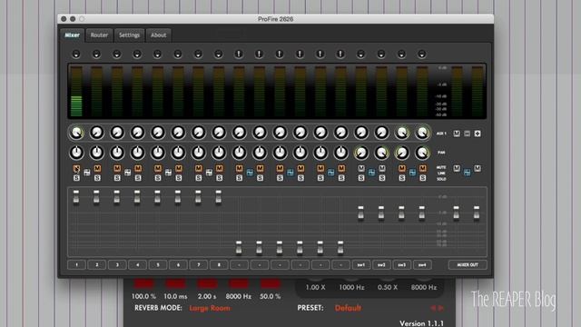 Как настроить запись вокала с ревером в Reaper смотреть онлайн
