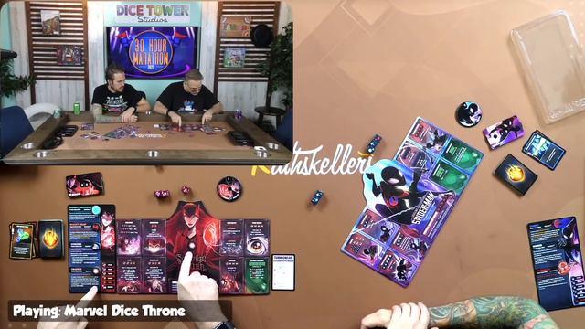 Marvel Dice Throne Playthrough смотреть онлайн