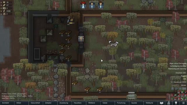 [01] - Da sind wir wieder - Rimworld Biotech Let's Play смотреть онлайн