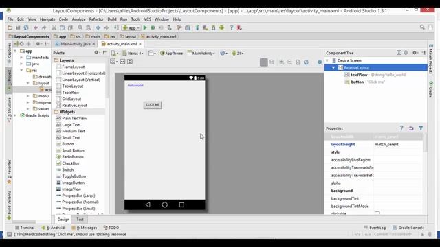 Android Java Programming - TextView and Buttons смотреть онлайн