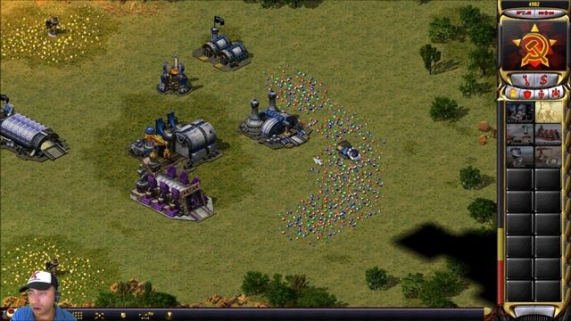 Offense Defense Marathon Beachistanis Teaming 2 vs 2 Red Alert 2 Yuri's Revenge Online Multiplayer смотреть онлайн