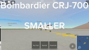 PTFS But I Fly Different Size Planes! [ROBLOX] [Mobile]