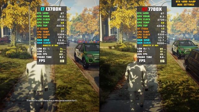 i7 13700K vs R7 7700X - RTX 4090 | 10 Games Test смотреть онлайн